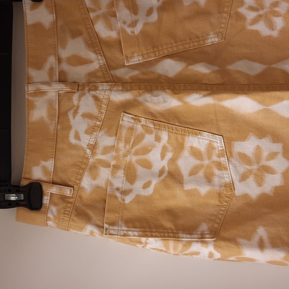 NWT, Rebecca Taylor Paper Fleur Cotton Canvas Midi Skirt - Picture 7 of 16